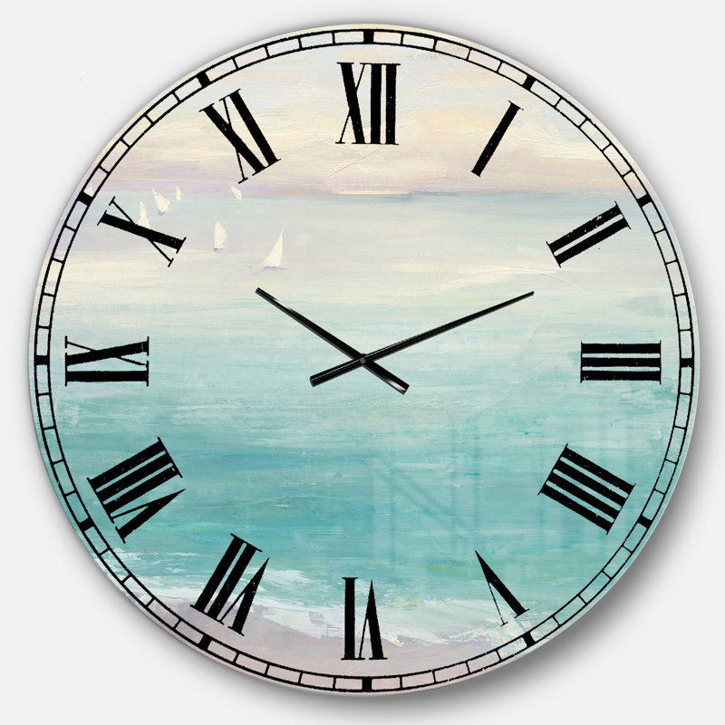 From the Shore - Horloge murale traditionnelle, Grand