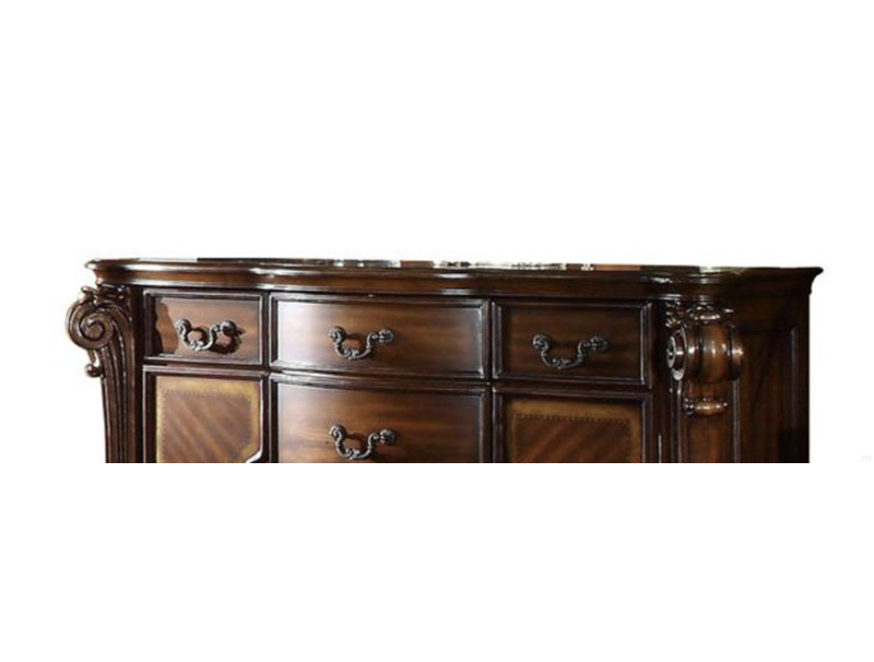 Commode rétro à finition cerisier, Cerisier