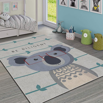 Luxurious Area Rug (4 ft x 6 ft), 100% Polyester, 740 g/m² | Non-Slip Felt Dot Underside, Laminated Sponge for Comfort | Antibacterial, Easy to Clean, Machine Washable at 86°F | Perfect for Living Room & Bedroom Décor