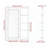 Modern Vanity Mirror with Multi-functional Shelf, Suitable for Bathroom, Living Room, Bedroom and Other Spaces