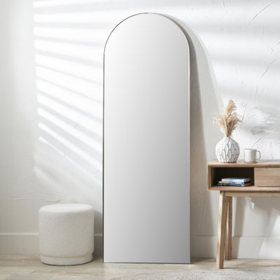 Stainless Steel Arch Wall Mirror