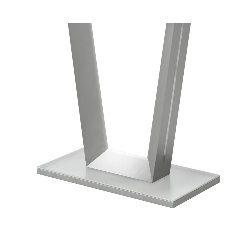 Ami-May Matt-Gloss Console Table, Grey