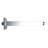 8" Metal Square Shower Arm ,Chrome