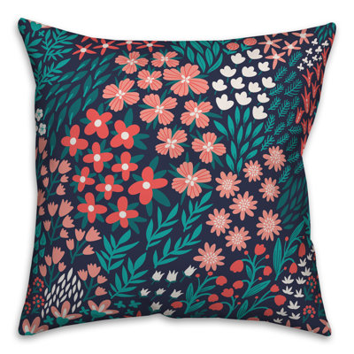 Coussin intérieur/extérieur Floral