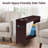 Keymia End Table with USB Ports & Outlets, Wooden Side Table for Bedrooms, Modern End Table-758675998