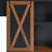 Farmhouse Kitchen Island With Drop Leaf, Kitchen Storage Island With Barn Door, Power Outlet, Rolling Kitchen Cart On Wheels With Spice Rack, For Home, Kitchen, Dining Room-76926086