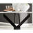 Tierra White Marble Effect Nest Legged Dining Table-205129903-205129905
