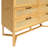 Donnell Rattan 6 Drawer 47.4'' W Double Dresser with Unique Base
