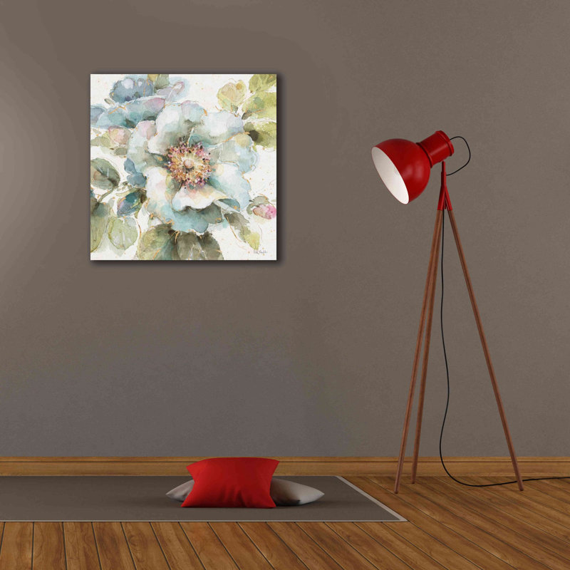 «Country Bloom VII» par Lisa Audit, art mural sur toile, H 26 po x l 26 po x P 1,5 po
