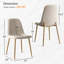 Chaise d'appoint rembourrée à dossier complet de 18 po de hauteur-2009918691