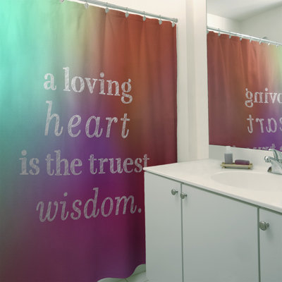 Shower Curtain and Liner Included