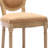 Amando 19.7" H Upholstered Side Chair King Louis Back Solid Wood Dining Chairs-1875704059-1872788560