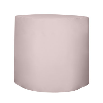 Javin Solid Color Round Tablecloth