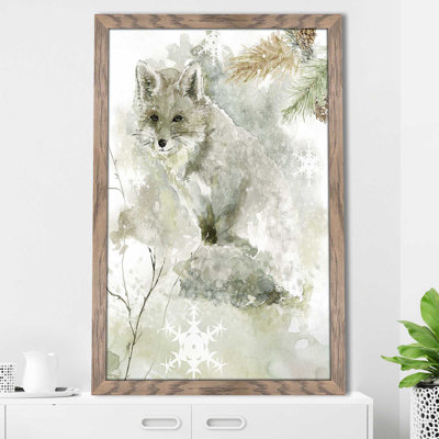 " Winter Lodge Fox " by Carol Robinson