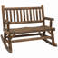 Chaise berçante en bois 2 personnes-1714199163
