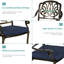 Chaise de patio empilable avec coussin-488639515-484446615