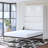 Holly Hills Murphy Bed with Gallery Shelf & Touch Sensor LED Lighting-98222292-98377261
