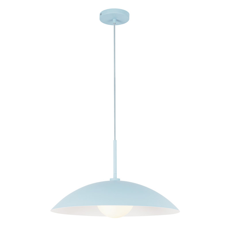 Huxley 19-In Pendant, Cerulean