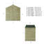 Mercia 4 x 6ft Overlap Apex Windowless Shed