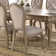 Theon Upholstered Side Chair in Beige and Antique Taupe (Set of 2)