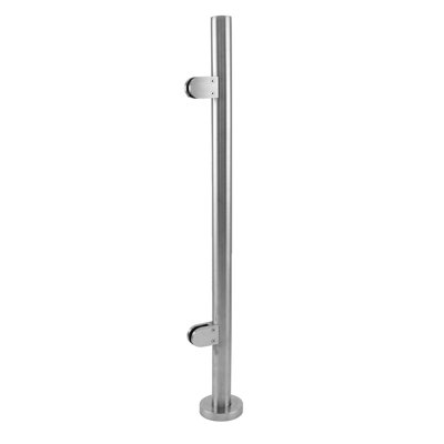 Bethanye Dakota Fields Silver Stainless Steel End Post