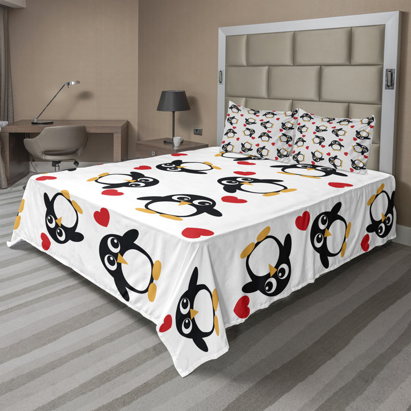 Microfiber Sheet Set, Queen Sheet Set + Fitted Sheet + 2 Pillowcases