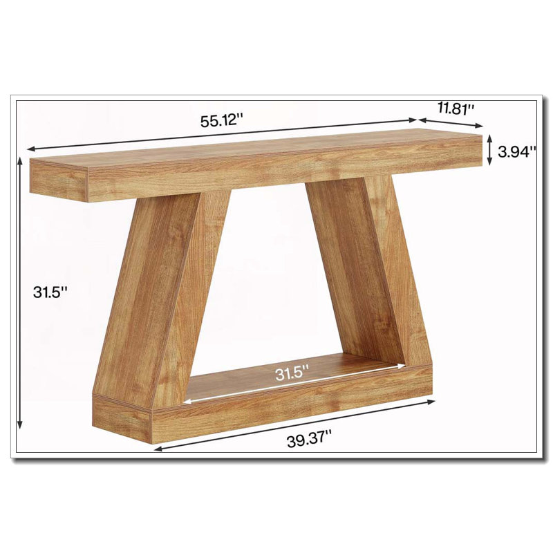 Sofa Table,Storage Console Table