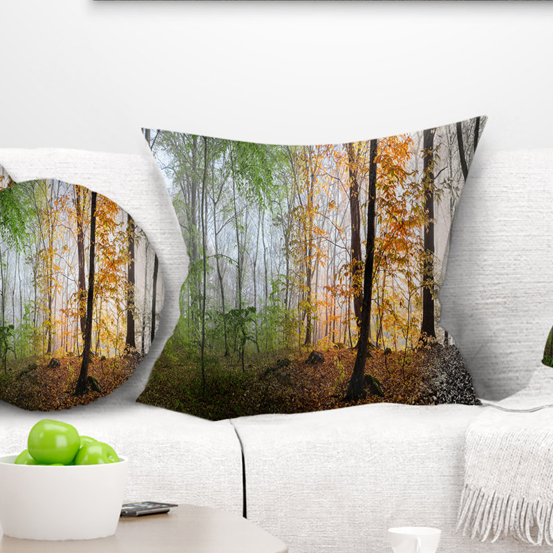 Coussin Schafer, Gris, 18 po x 18 po, Coussin décoratif