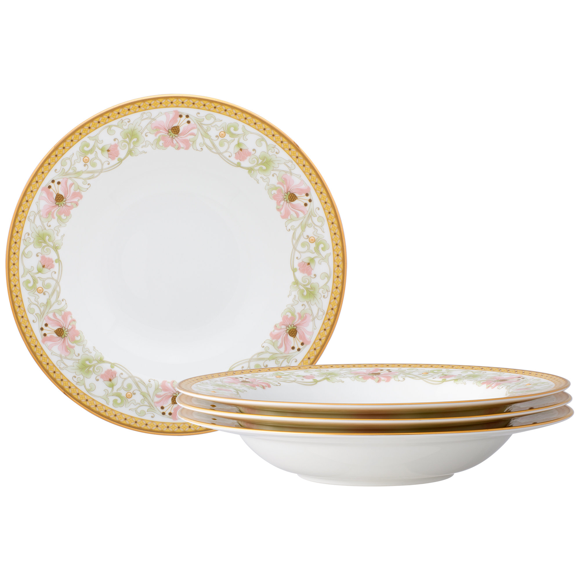 Splendor Round 12-piece Dinnerware Set, Service for 4