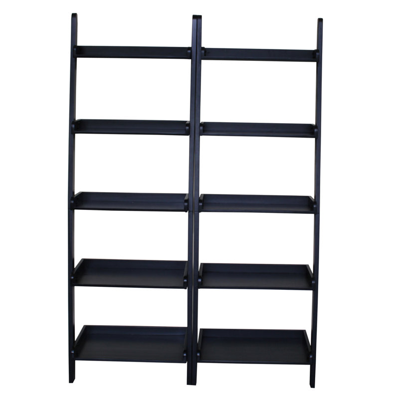 Ladder Bookcase, Black