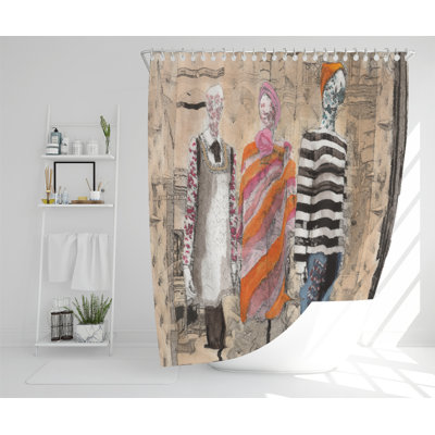 Mifley Polyester Shower Curtain Set