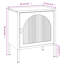 Mithushan 50cm W Steel Bedside Table
