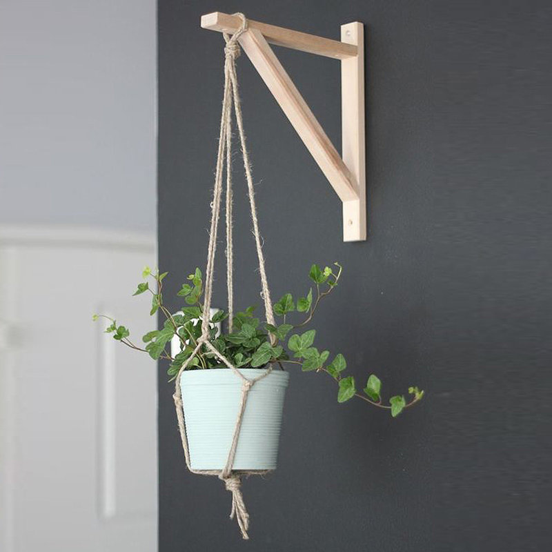 Lampe murale moderne en bois, noir, 8,7 po x 7,9 po x 2,4 po | Fabrication 100% bois massif, douille E27 | Cordon de 5,9 pi | Idéal pour le décor industriel et de chalet, l'éclairage élégant pour les espaces de maison et de chalet