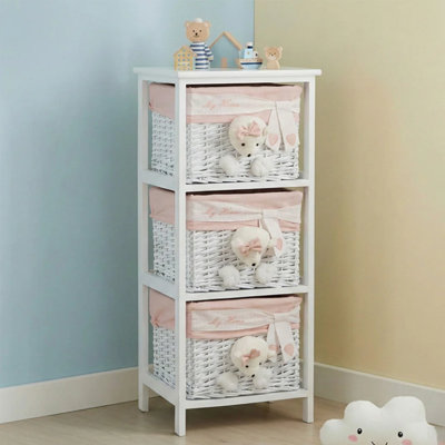 3 Drawer Storage Drawer