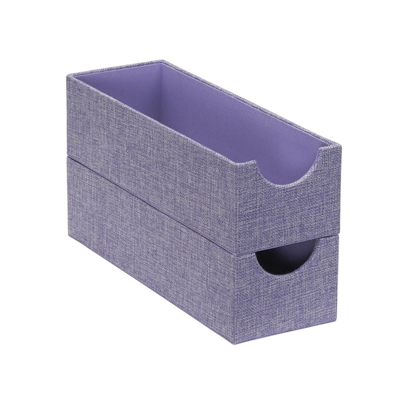 Ensemble de 2 plateaux de rangement Kinney, Iris chiné