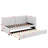 Upholstered Daybed With Hidden Sliding Sofa Bed Frame-922490110-922490108