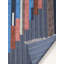 Tapis intérieur / extérieur bleu marine en coton tissé à la machine Iyleen-2084160409