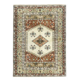 Mimke One-of-a-Kind 5'6" X 7'4" 1990s Wool Area Rug Brown
