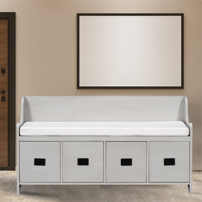Banc de rangement avec tiroirs Maryory