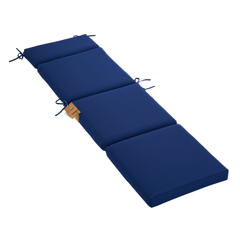 Outdoor 3'' Seat / Back Cushion, Navy Blue
