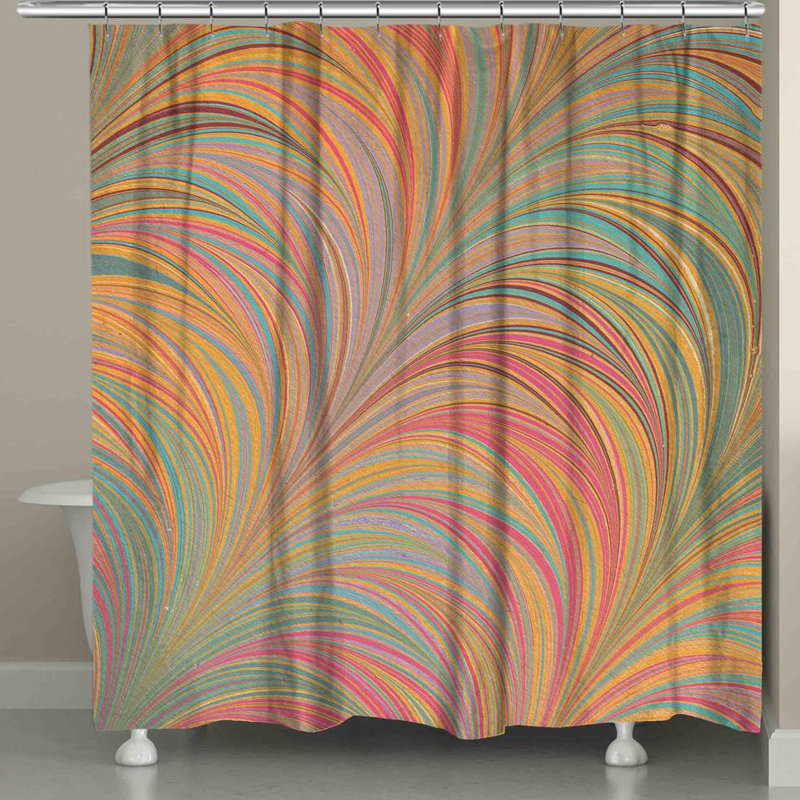 Hartzler Abstract Shower Curtain