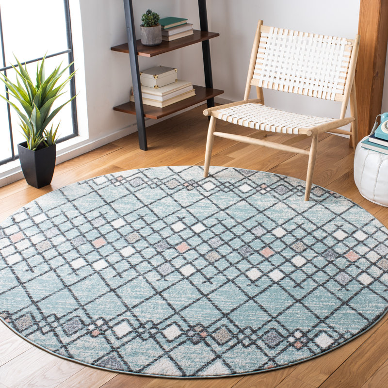 Godinez Performance Southwestern Rug, Round 6'7"
