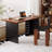 Walnut Rectangular Solid Wood desks-107556657