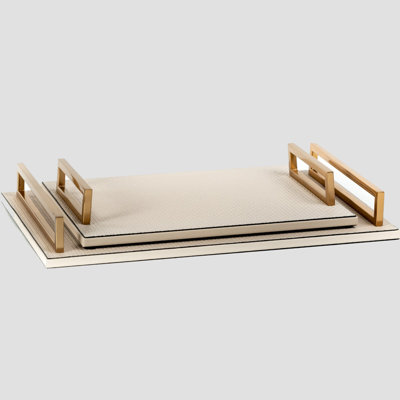 Cuir / plateau en similicuir
