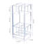 Plastic Freestanding Umbrella Stand