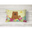 Coussin lombaire chow chow pâques œufs-22322960