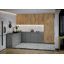 Cuisine complète moderne en panneau de fibres à densité moyenne en panneau de fibres à densité moyenne l 126 x P 96 x WALLKITCHENS FK-Harmony 