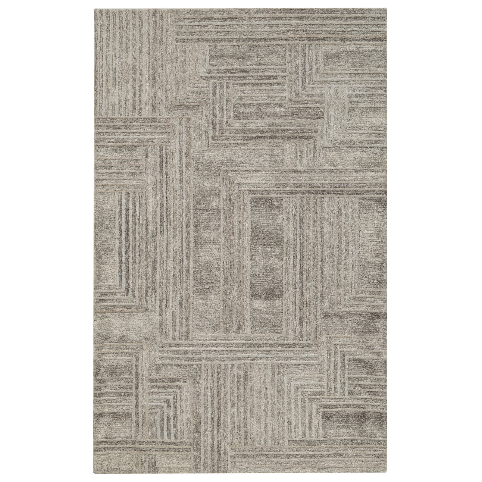 Nicolas Tufted Polyester Indoor Rug, 3'x5'