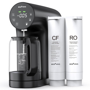 Système de filtration d'eau à osmose inversé pour comptoir avec filtres à eau portables avec filtration en 5 étapes, pureté 3: 1, moniteur TDS, débit de livraison plus rapide, prêt à l'emploi