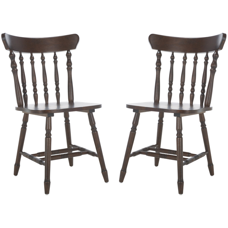 Coralyn Dining Chairs, Dark Walnut